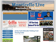 Tablet Screenshot of monticellolive.com